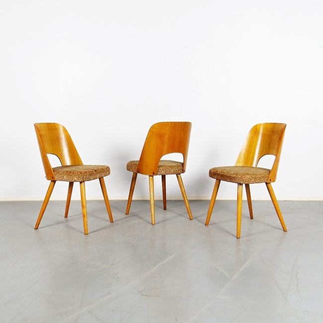 Židle - Oswald Haerdtl (3 kusy)