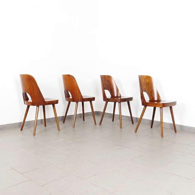 Židle - Oswald Haerdtl (4 kusy)